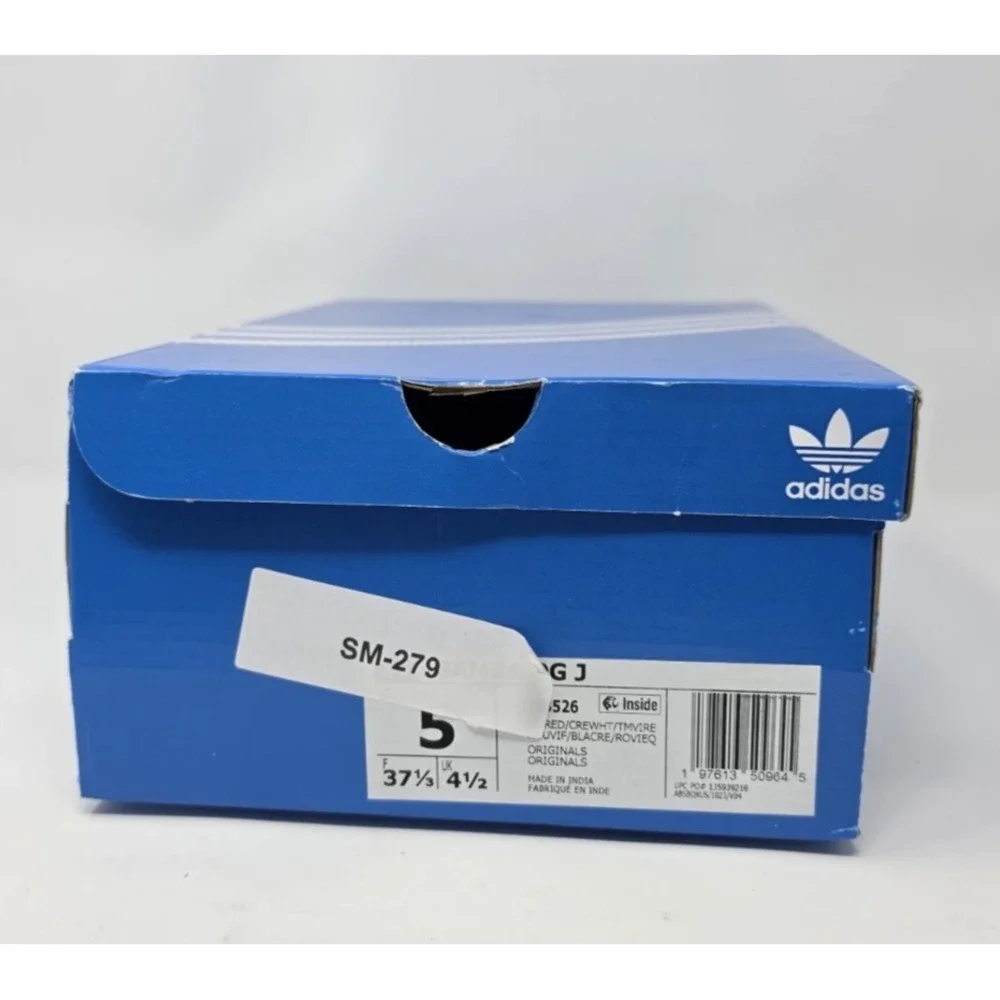 Adidas Samba OG Special Edition Valentines Day Red-JS3526-Youth‎ 5/Women's 6 NWB